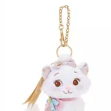 Disney Marie Cat Plush Keychain