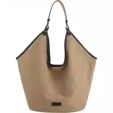 VANDEE Striped Tote Bag