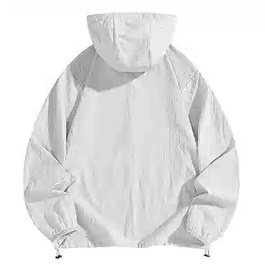 【dme】 美式潮牌超薄款凉感宽松连帽基础款时尚简约百搭休闲防晒服 男女同款