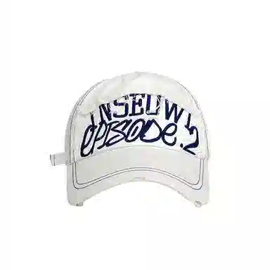 艾佳微 韩版大头围字母刺绣棒球帽百搭显脸小遮阳宽檐潮 棉 鸭舌帽 男女同款情侣款