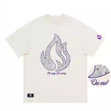 BOS BEAR Flame Embroidery Tee