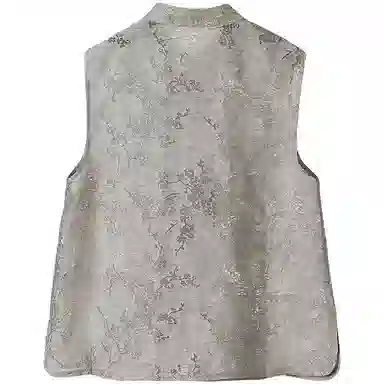 她池 轻薄透气新中式镂空马甲 女款