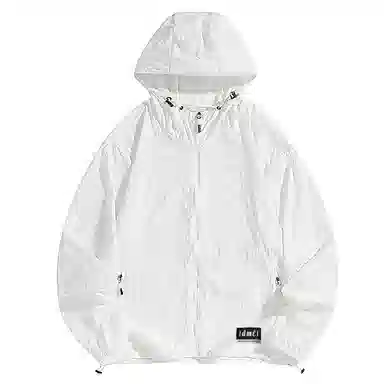 【dme】 美式潮牌超薄款凉感宽松连帽基础款时尚简约百搭休闲防晒服 男女同款