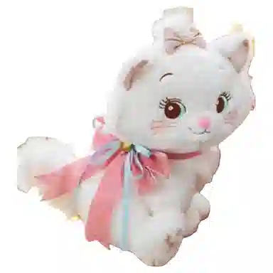 Disney Marie Cat Plush Keychain