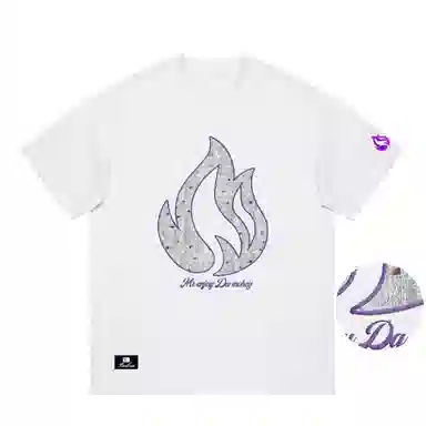 BOS BEAR Flame Embroidery Tee