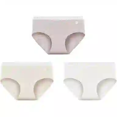 欧迪芬 舒适百搭柔软亲肤运动中腰内裤 女款 组合装