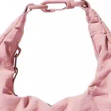 UNIQLO Mini Nylon Tote Bag Pink