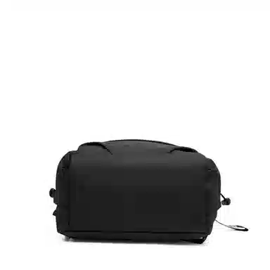 老人头 经典休闲高级感简约百搭旅行背包 织物 双肩包 男款 黑色