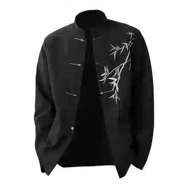 Zhongshi Bamboo Embroidery Blazer