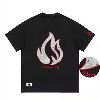BOS BEAR Flame Embroidery Tee