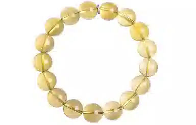 石头记 招财进宝 时来运转寓意八方来财 暴富 做个富婆 小众设计不规则串珠配饰 新中式国朝好运 礼盒款天然 黄水晶 手串 男女同款情侣款