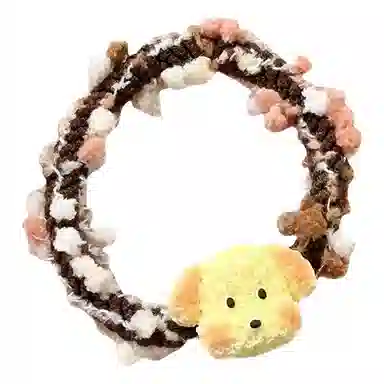 希铃 彩色可爱百搭高弹力 棉麻 头绳 女款