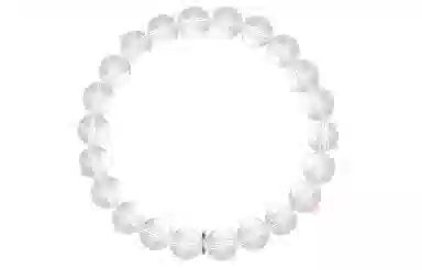 石头记 【优雅与纯净】晶体透亮纯净 小众设计优雅高级感简约百搭#好运 考试上岸 礼盒款天然 白水晶 手串 男女同款情侣款