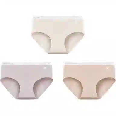 欧迪芬 舒适百搭柔软亲肤运动中腰内裤 女款 组合装