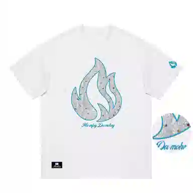 BOS BEAR Flame Embroidery Tee