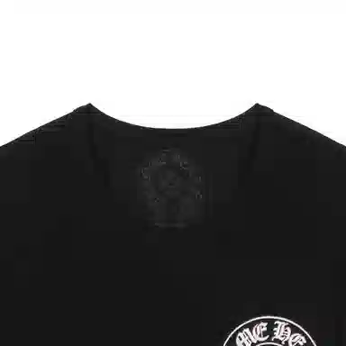 Chrome Hearts SS25 Horseshoe Print Long Sleeve Tee Black