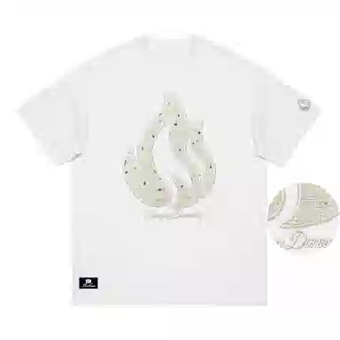 BOS BEAR Flame Embroidery Tee