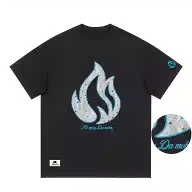 BOS BEAR Flame Embroidery Tee