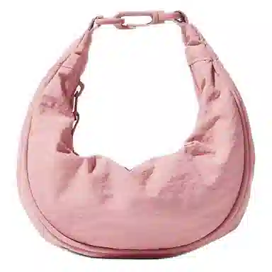 UNIQLO Mini Nylon Tote Bag Pink