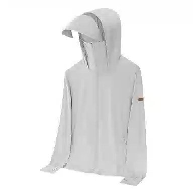 【dme】 潮流个性城市学院风登山跑步健身简约户外纯色凉感连帽轻薄通勤无性别主义外套 凉感透气速干防晒服 男女同款