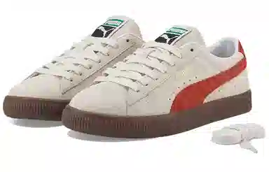 PUMA Suede Vtg Khaki Red