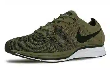 Nike Flyknit Trainer Green White