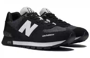 New Balance 574 Black White