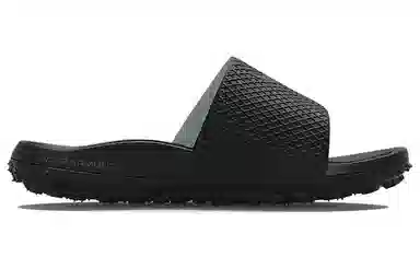 Under Armour Project Rock Slides Black