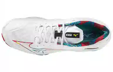 Mizuno Wave Lightning Z7 White Red Green