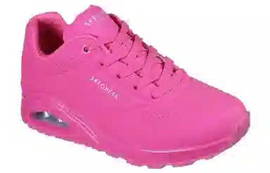 Skechers Uno Barbie Butterfly Pink