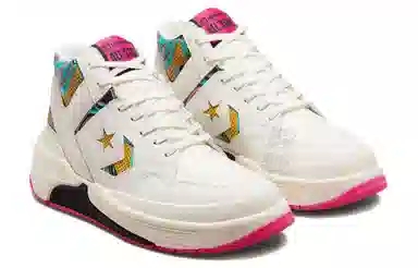 Converse Weapon CX High White Pink