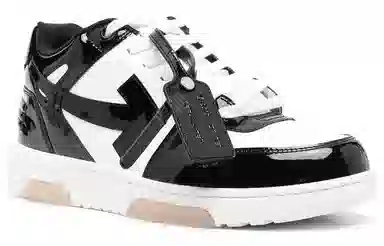 OFF-WHITE Out Of Office OOO Black White