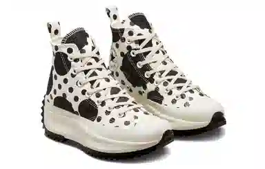 Converse Run Star Hike Platform Black White