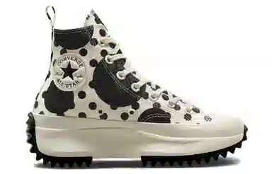 Converse Run Star Hike Platform Black White