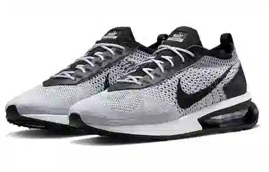 Nike Air Max Flyknit Racer Grey Black