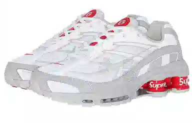 Supreme x Nike Shox Ride 2 White Grey Red