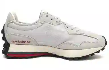 New Balance 327 White Blue Red