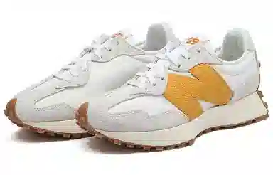 New Balance 327 White Yellow