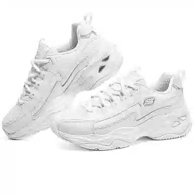 Skechers D'lites 4.0 White Silver