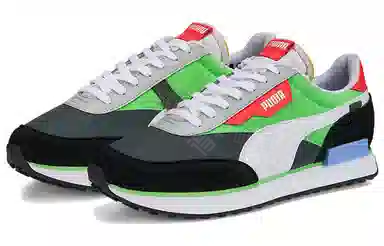 PUMA Future Rider Play Green White Black