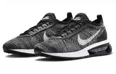 Nike Air Max Flyknit Racer Black Grey White