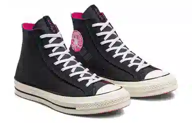 Converse Chuck 70 High Black Pink