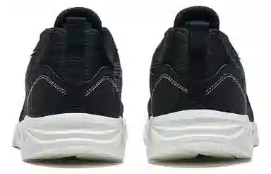 特步 防滑耐磨 跑步鞋 男款 黑白