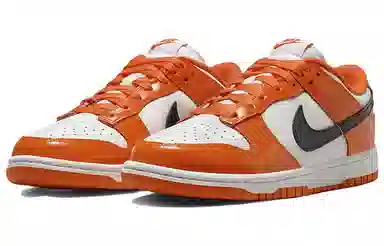 Nike Dunk Low White Black Orange