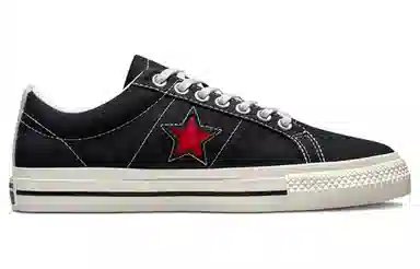 CDG Play x Converse One Star Black