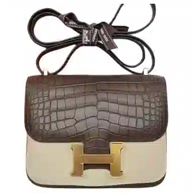 Hermes Constance Mini 19 Gris Elephant