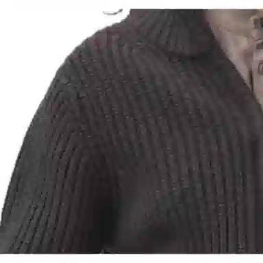 UNIQLO FW24 U Series Brown Black Sweater