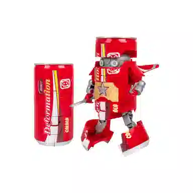咕轹 易拉罐变形机器人 成品模型
