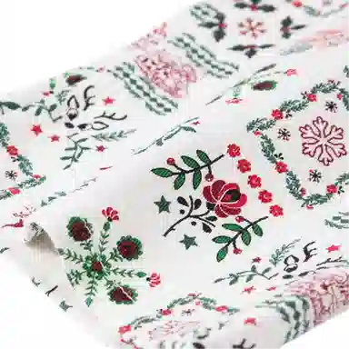 KENZO Festive Cotton Trousers