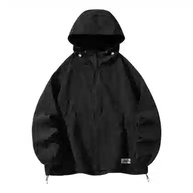 【dme】 美式潮流个性城市通勤登山跑步健身简约户外纯色连帽无性别主义外套 凉感透气速干防晒服 男女同款